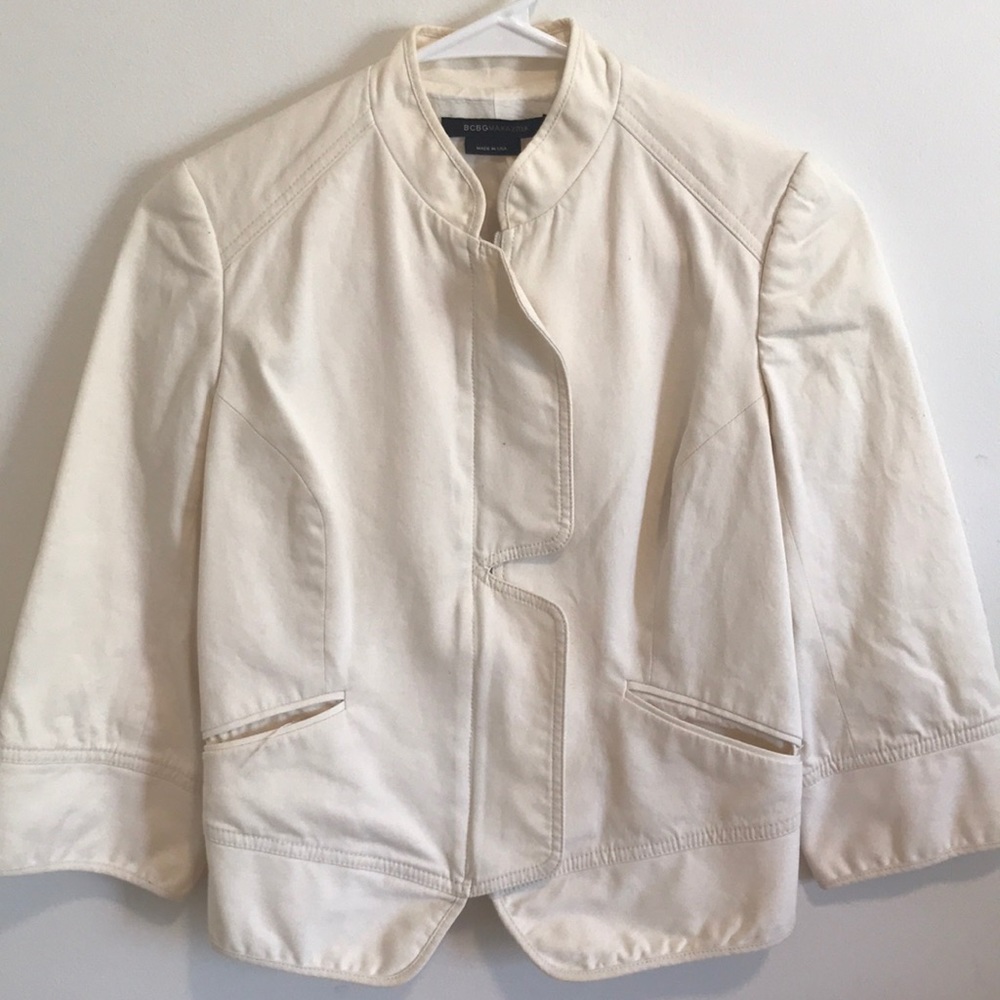 BCBG quarter sleeve jacket